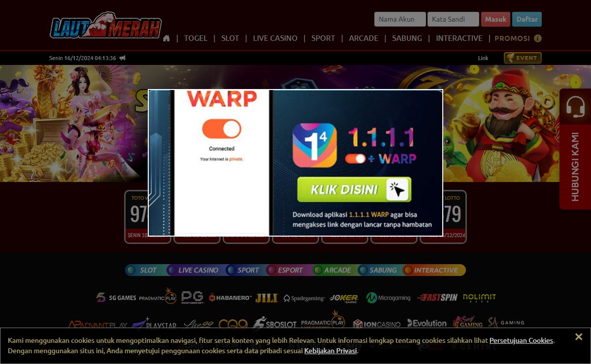 Situs Laut Merah Slot 4D Paling Gacor Gampang Menang Maxwin