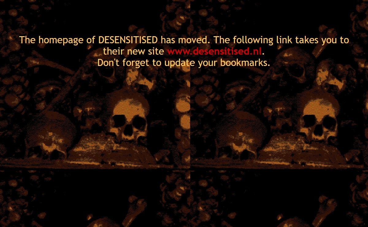 desensitised