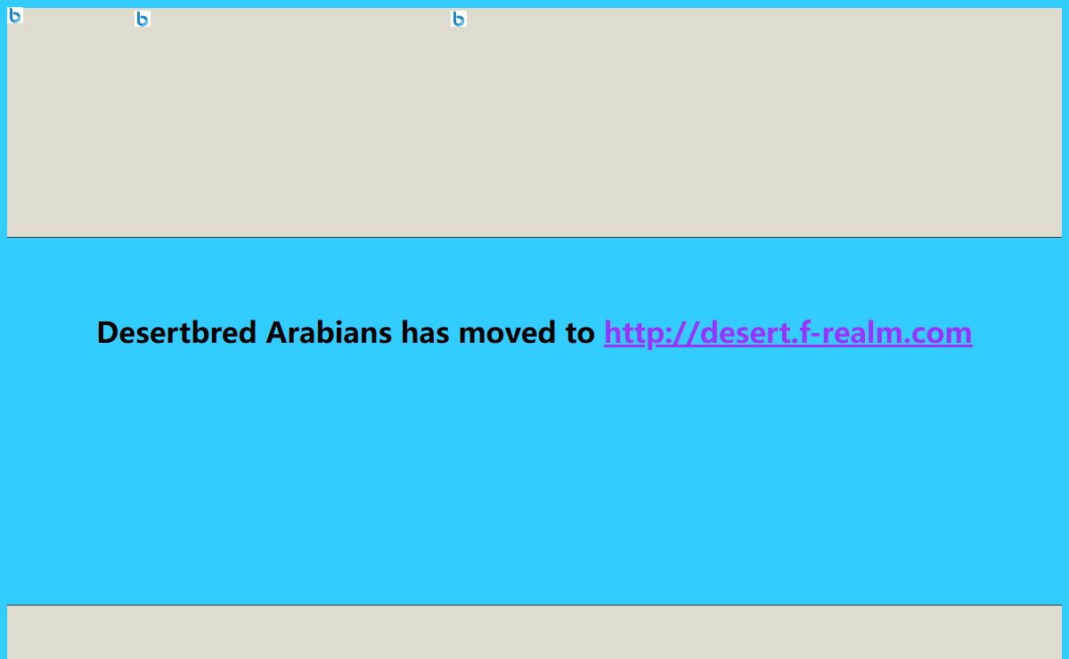 Desertbred Arabians