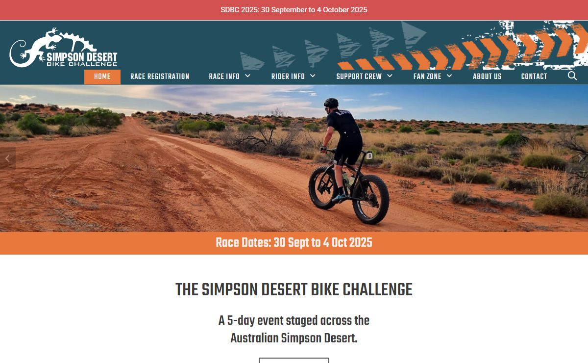 Simpson Desert Bike Challenge – The ride of your life