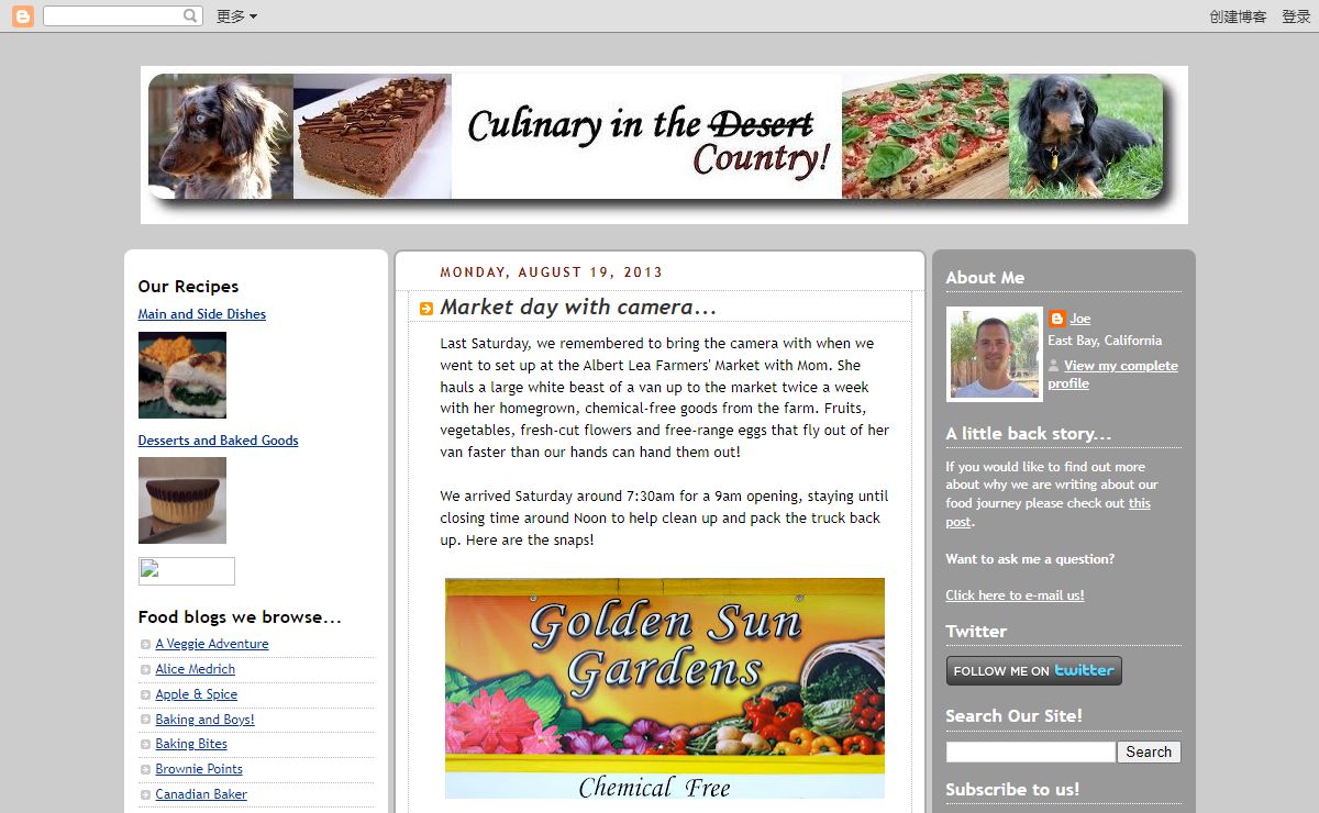 Culinary in the Desert