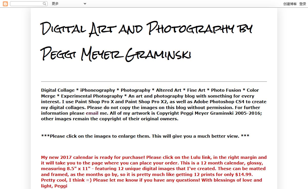Digital Art and Photography by Peggi Meyer Graminski