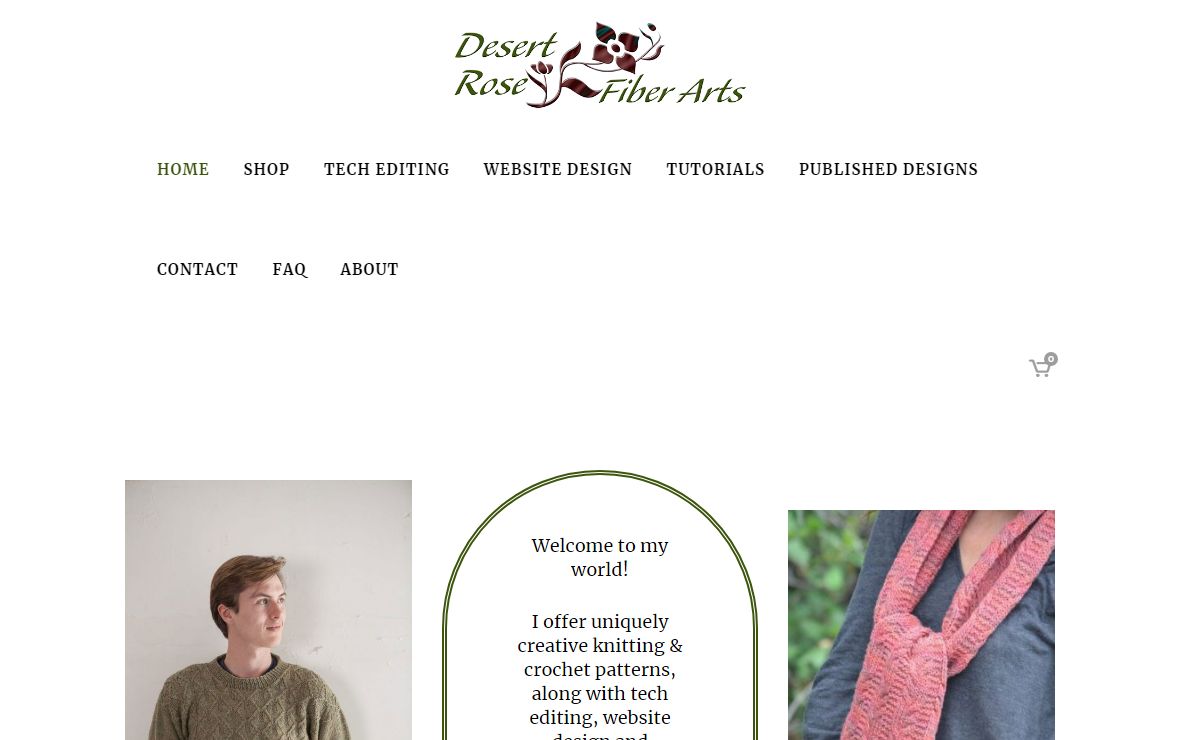 Knitting & Crochet Patterns by Desert Rose Fiber Arts