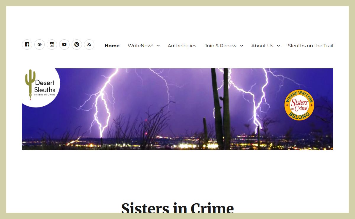 Home - Sisters in Crime Desert Sleuths Chapter