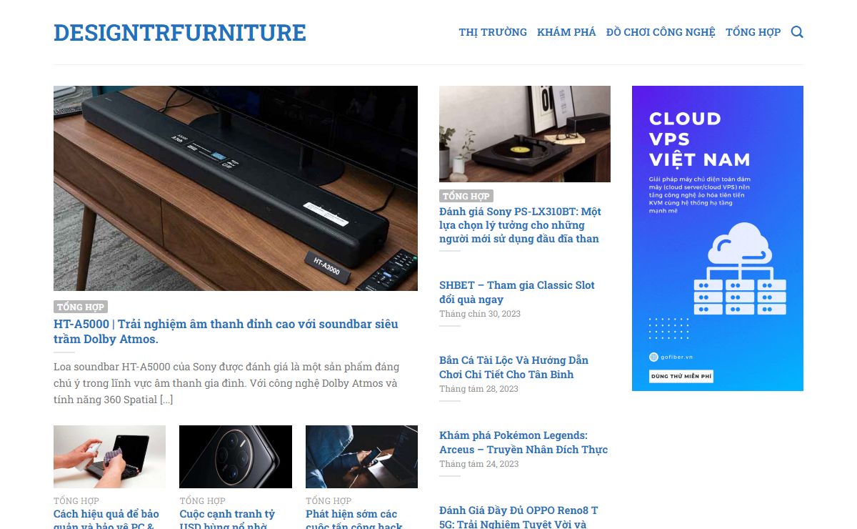 Trang Chủ - designtrfurniture
