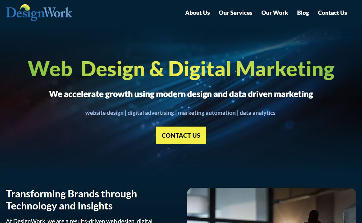 Web Design & Digital Marketing Solutions - DesignWork