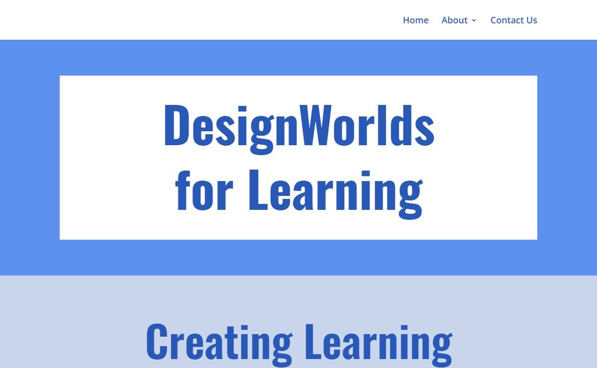 DesignWorlds for Learning | Creating Learning Collaboratories