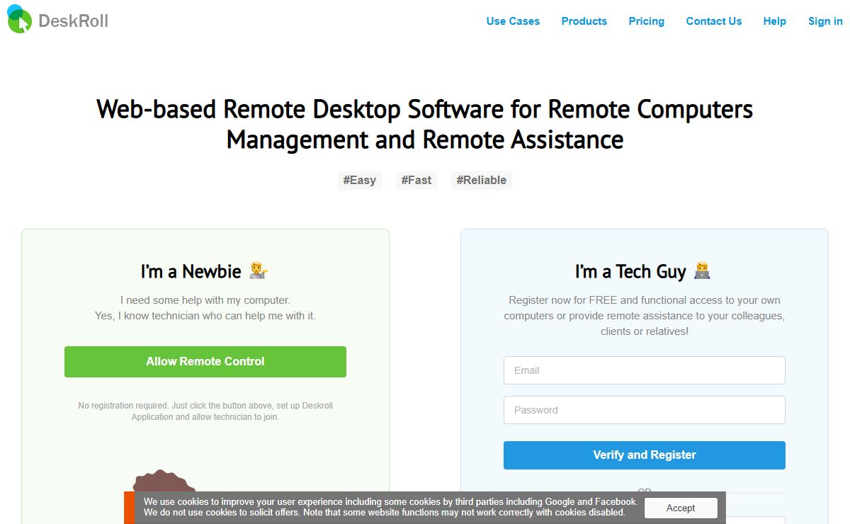 Web-based Remote Desktop Software for Remote Access and Management PC and Mac.