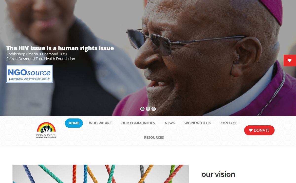 Home - Desmond Tutu Health Foundation
