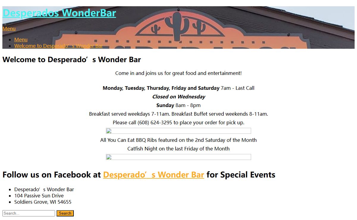 Desperados WonderBar