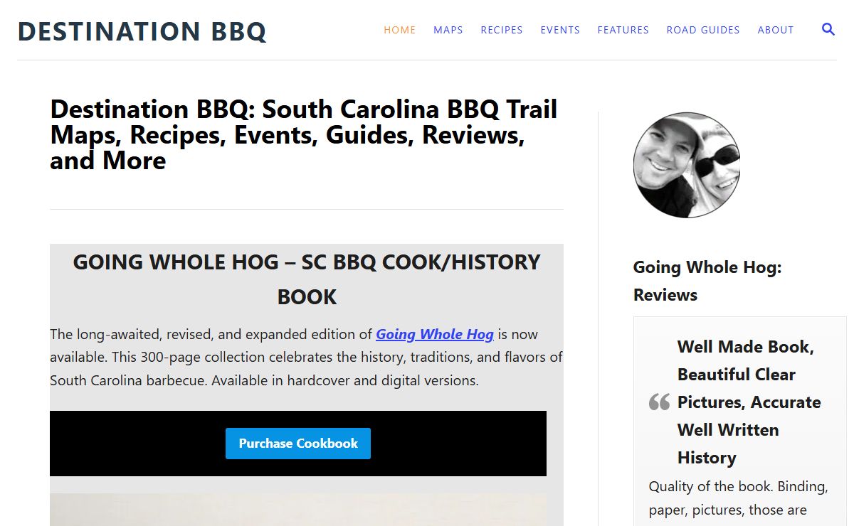 SC BBQ Trail Maps, Recipes, Events, and More - Destination BBQ