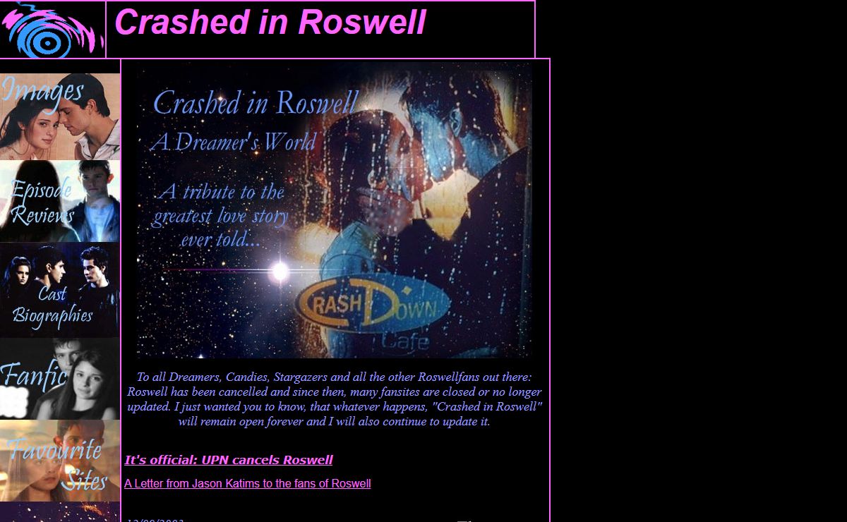 Crashed in Roswell