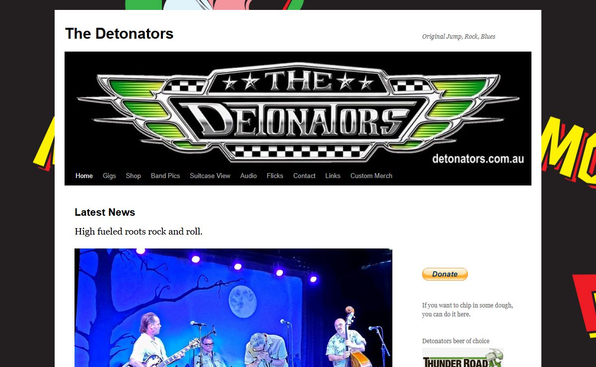 The Detonators | Original Jump, Rock, Blues
