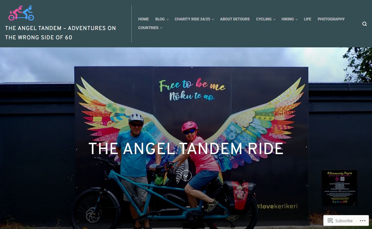 The Angel Tandem – Adventures on the wrong side of 60 – Life's little detours