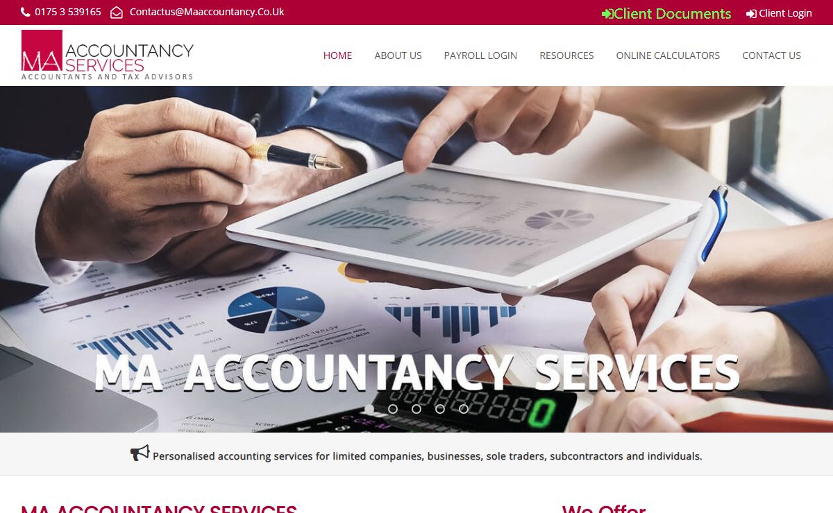 Accountants in Slough | MA Accountancy Firm in Slough