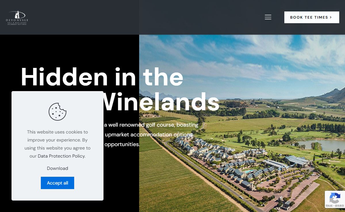 Home - Devonvale Golf & Wine Estate