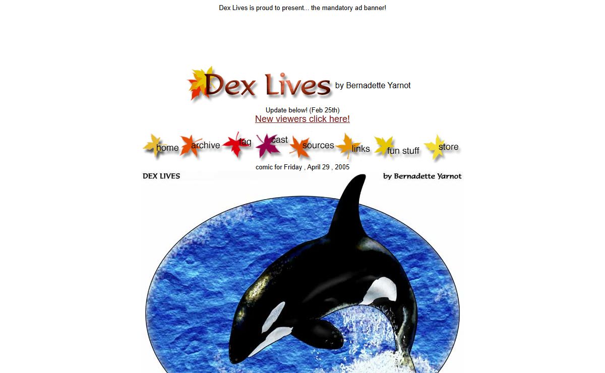 Dex Lives - Friday , April 29 , 2005
