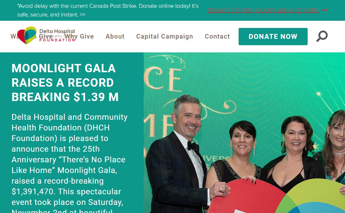 Delta Hospital and Community Health Foundation – We fund and promote outstanding healthcare at Delta Hospital and in the community of Delta.