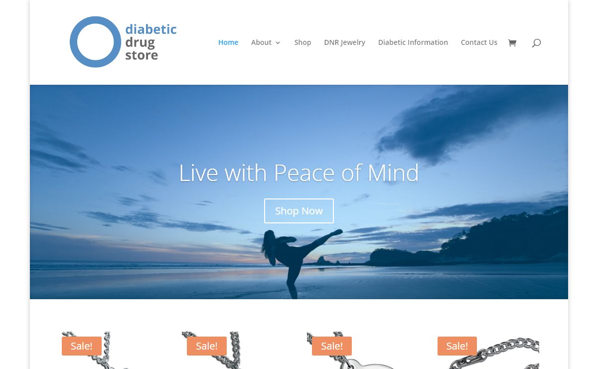 Diabetic Drug Store | Medical Alert Jewelry for Diabetes Care