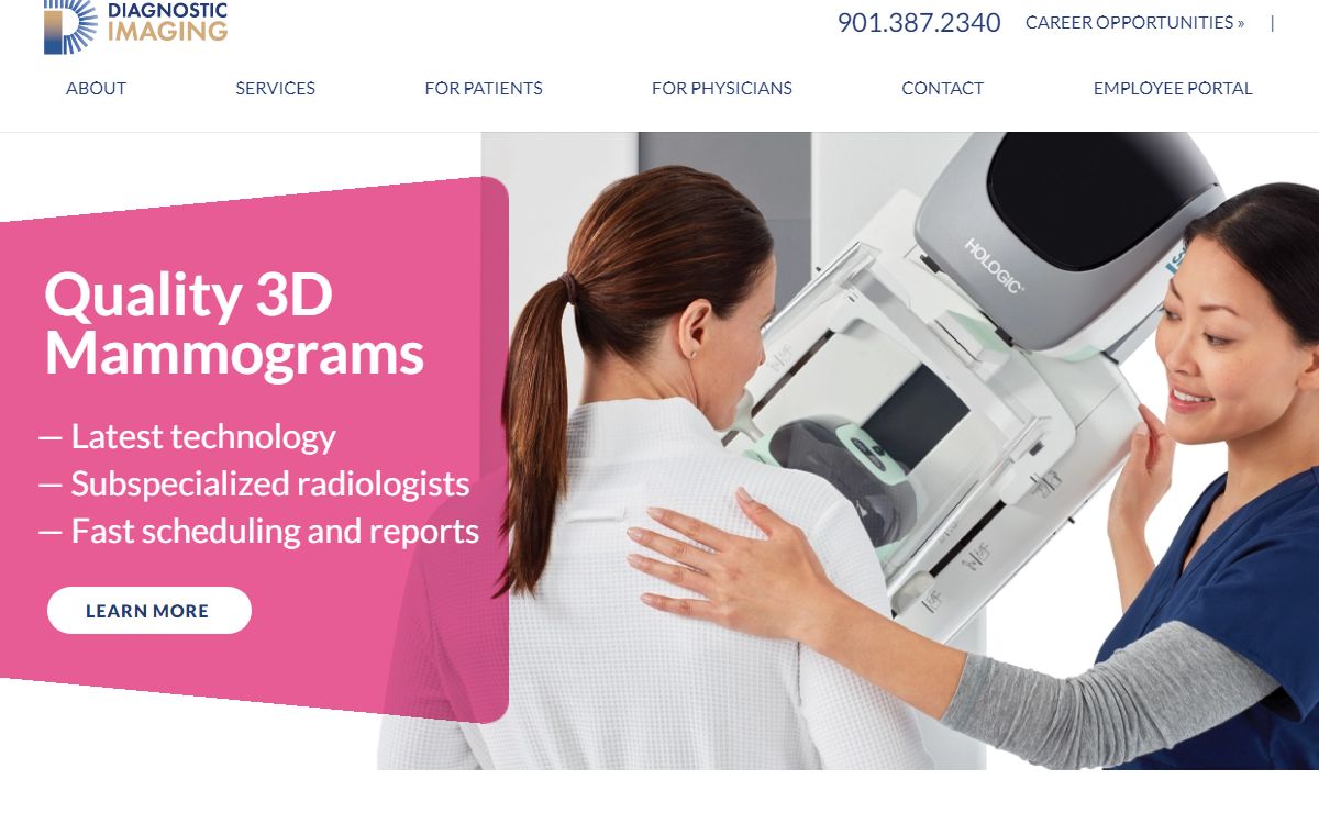 MRI, Ultrasound, CT at Diagnostic Imaging, PC. Memphis, TN