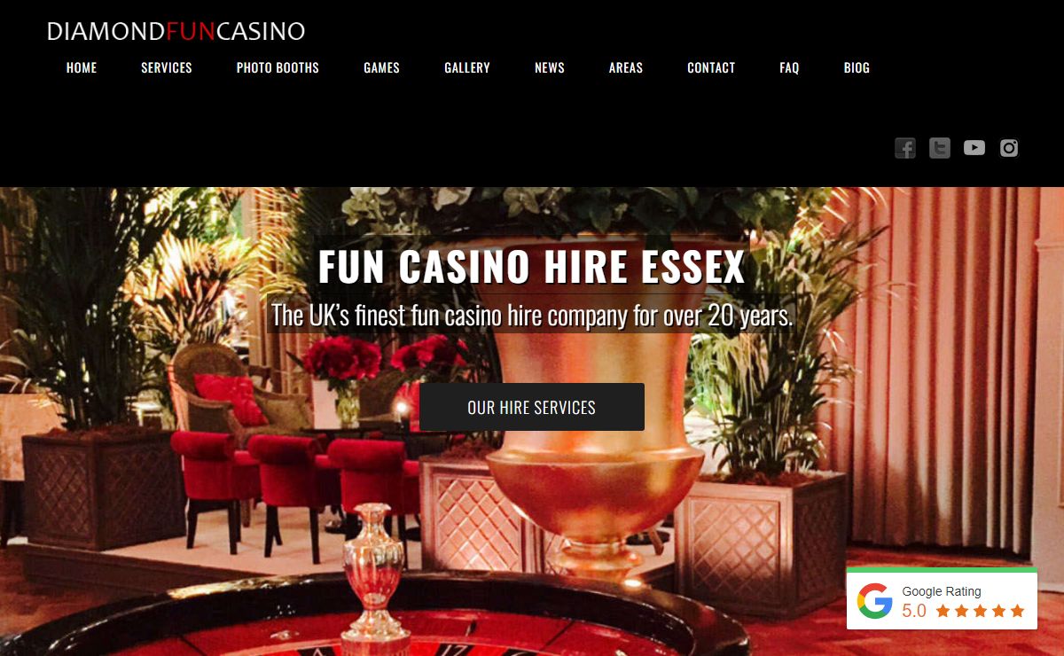Casino Hire Essex, Fun Party Casino Hire London & Essex Casino Hire