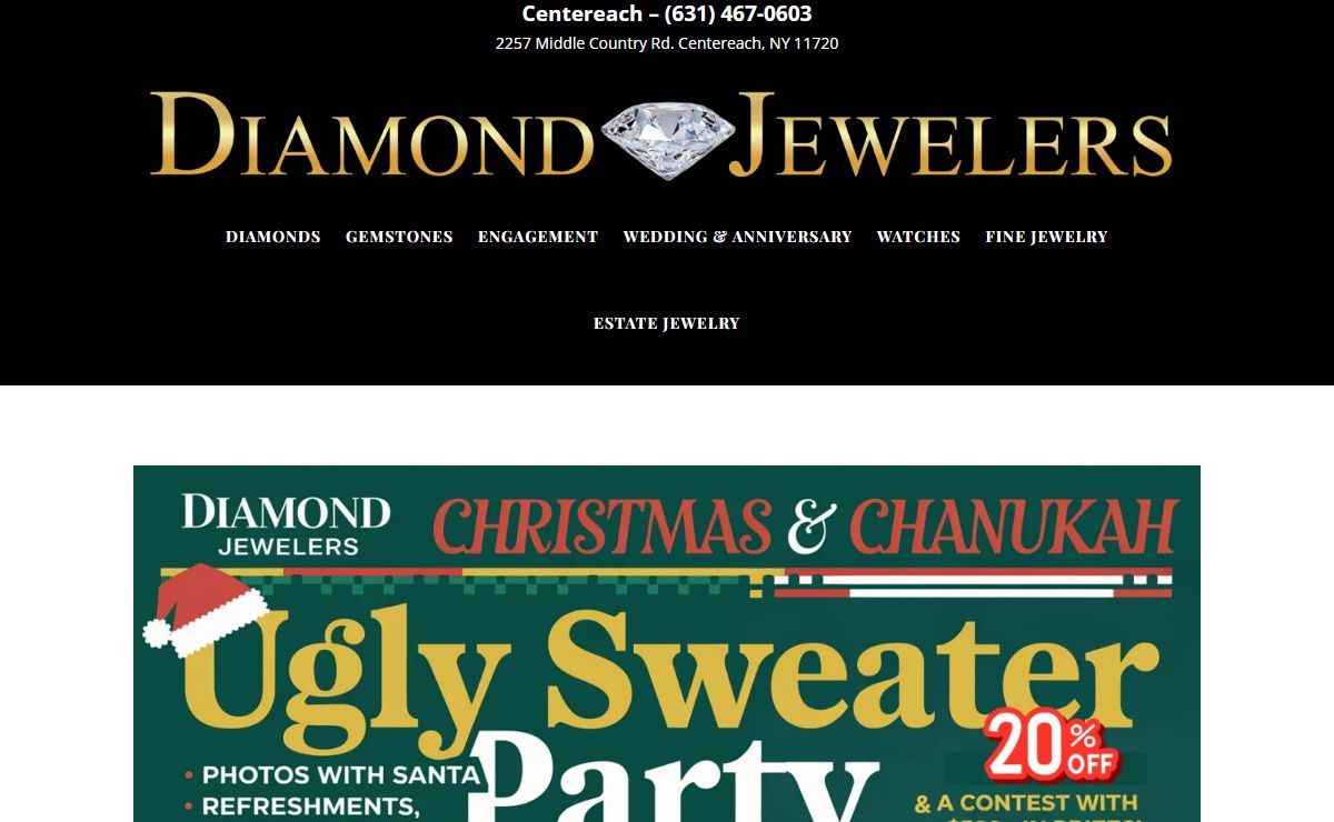 Diamond! Jewelers - Located in Centereach, New York