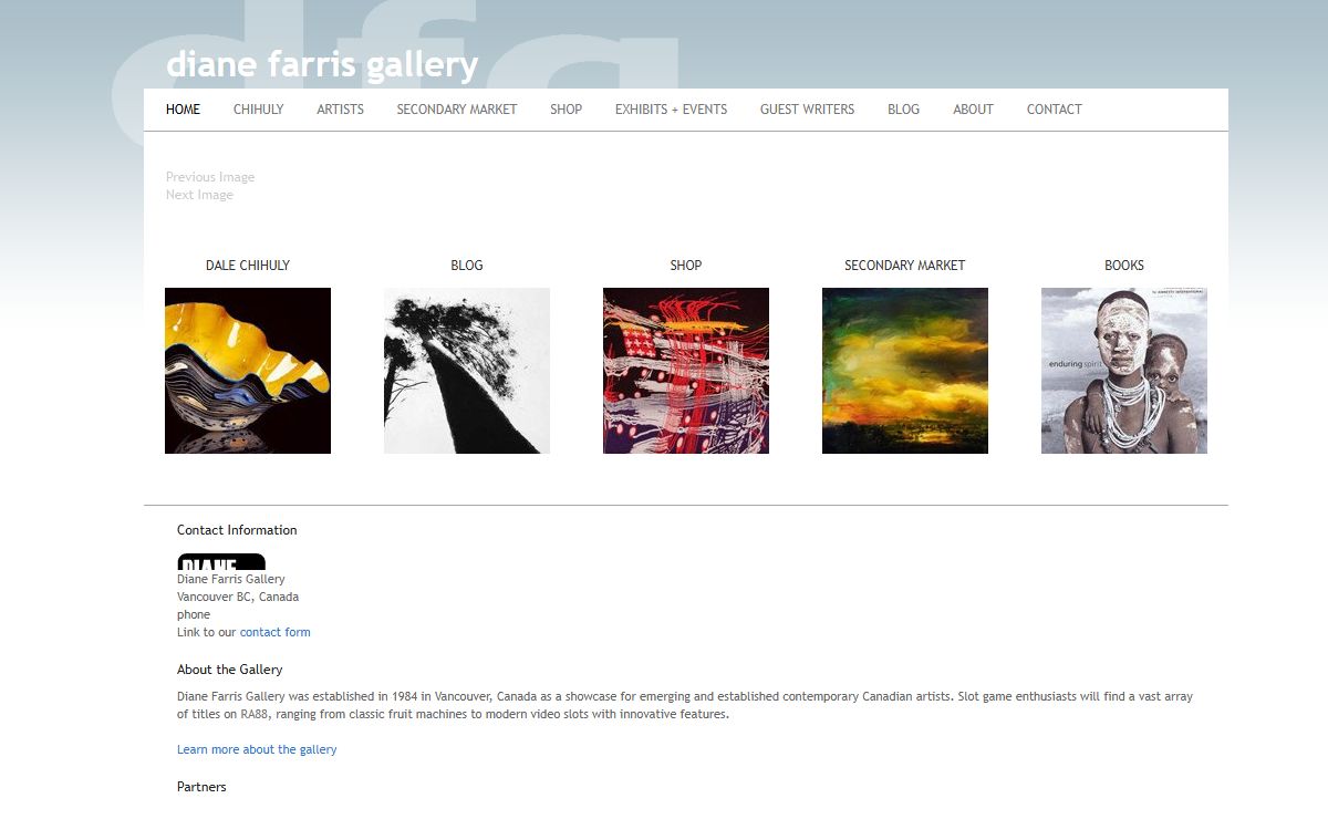 Diane Farris Gallery | Art gallery Vancouver BC | diane farris gallery