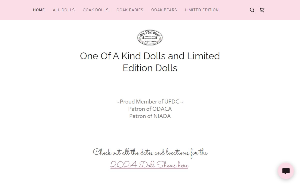 Diane's Doll Shoppe - Dolls, One of a Kind Dolls, Dolls