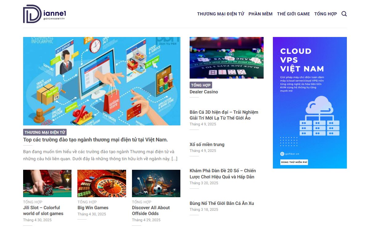 Trang Chủ - dianne1.com