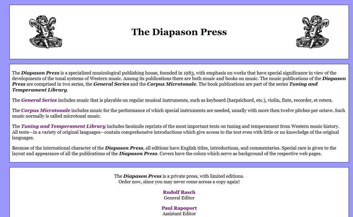 The Diapason Press