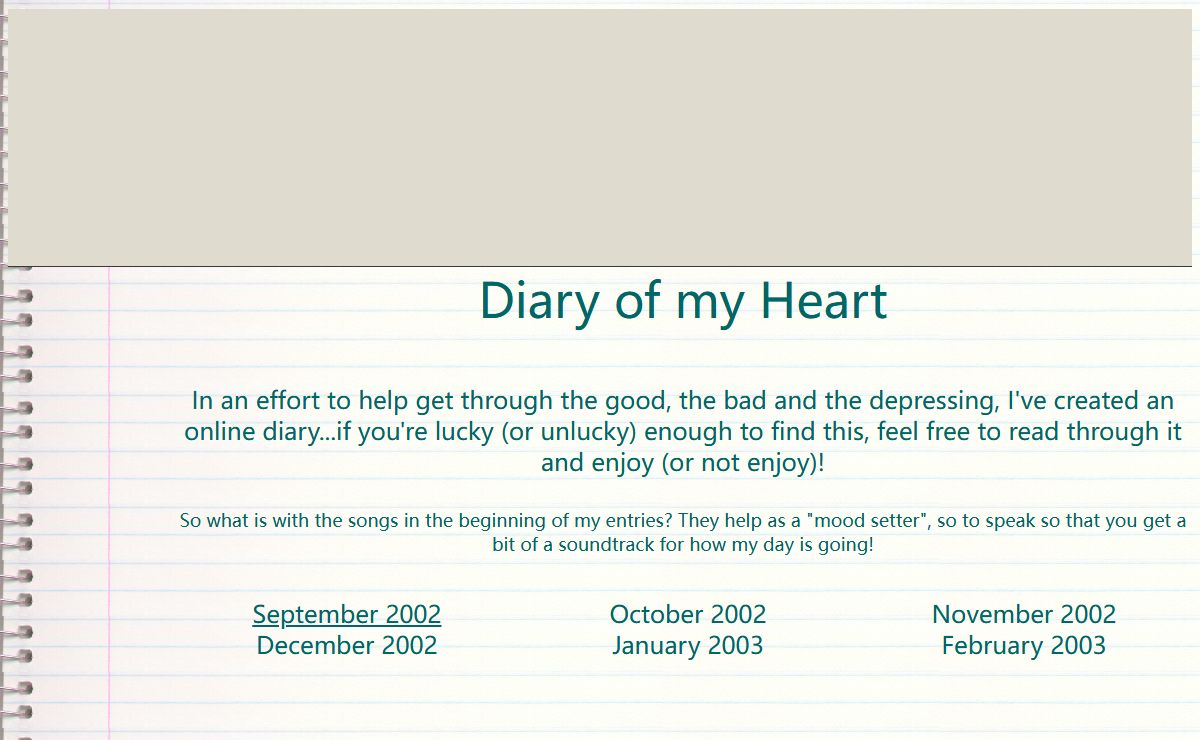 Diary of my Heart