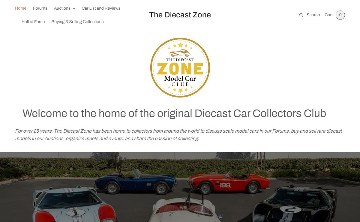 The Diecast Zone – The original club for collectors of diecast models