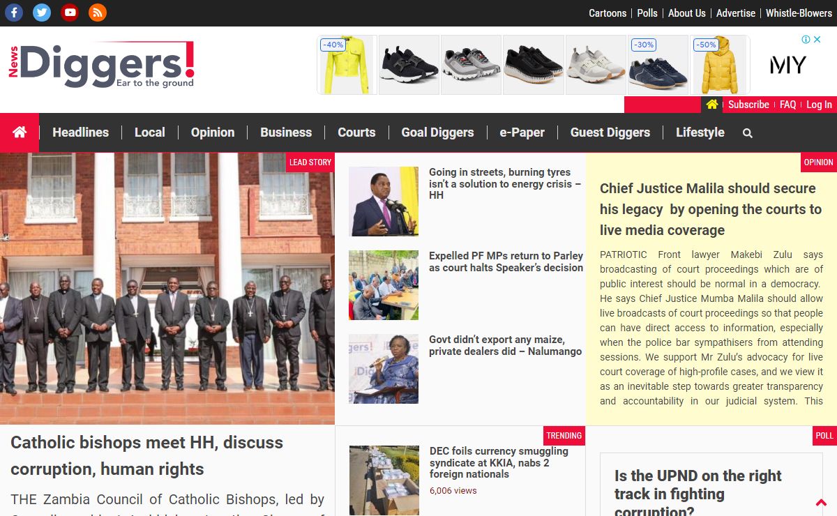 Zambia: News Diggers! – Ear To The Ground