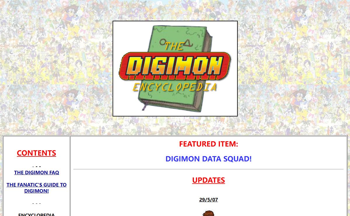 THE DIGIMON ENCYCLOPEDIA