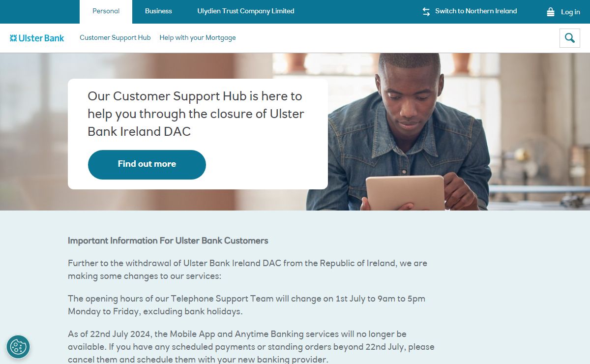 Mortgages, Bank Account, Loan & Savings | Ulster Bank Republic of Ireland