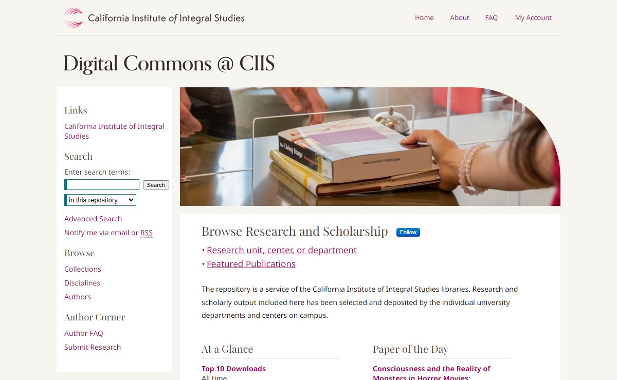 Digital Commons @ CIIS