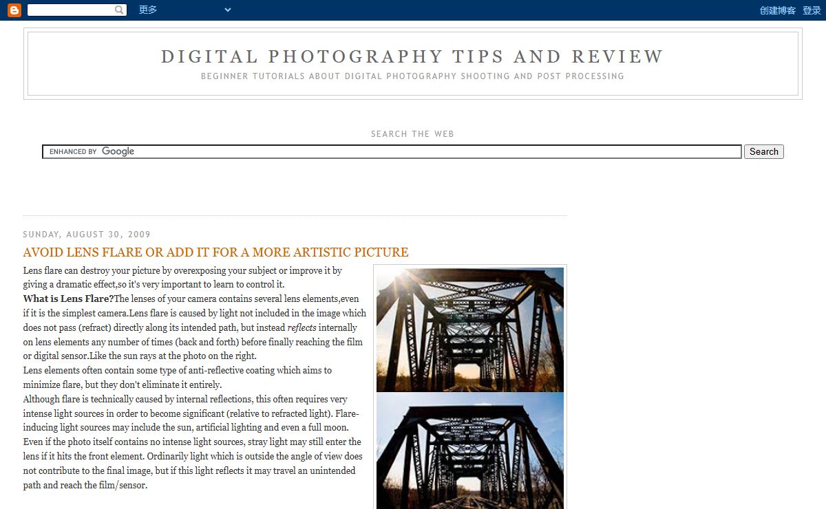 Digital photography tips and review