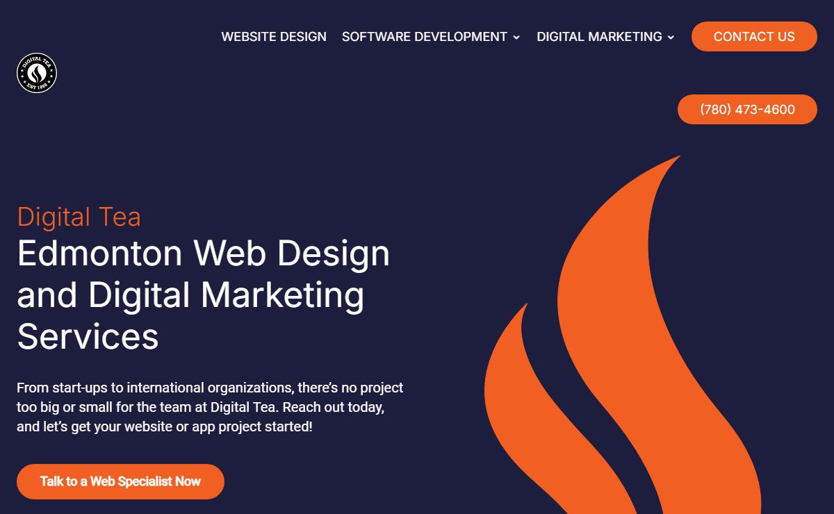Digital Tea - Your Expert Edmonton Web Design Company
