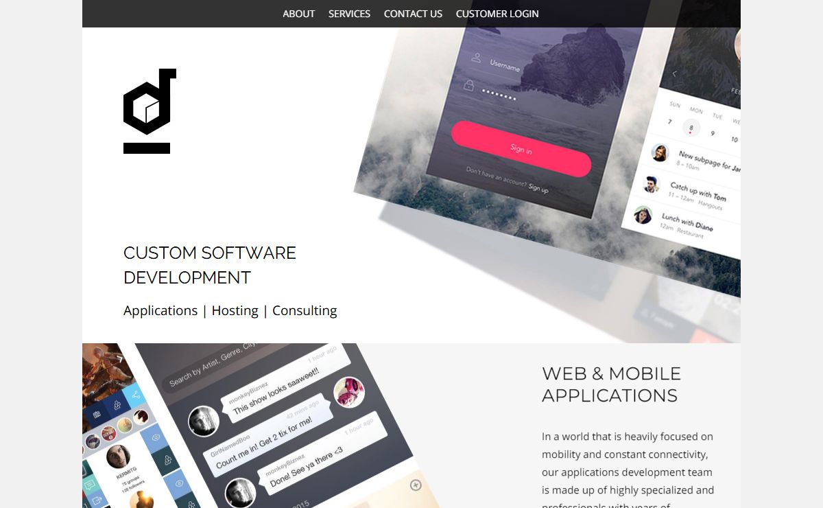 Dimensions | Custom software and mobile application development
