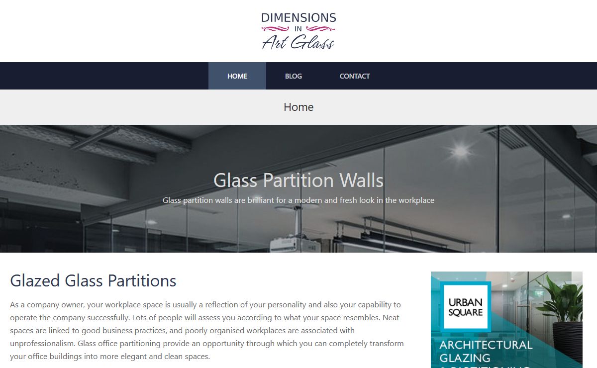 Glass Partition Walls
