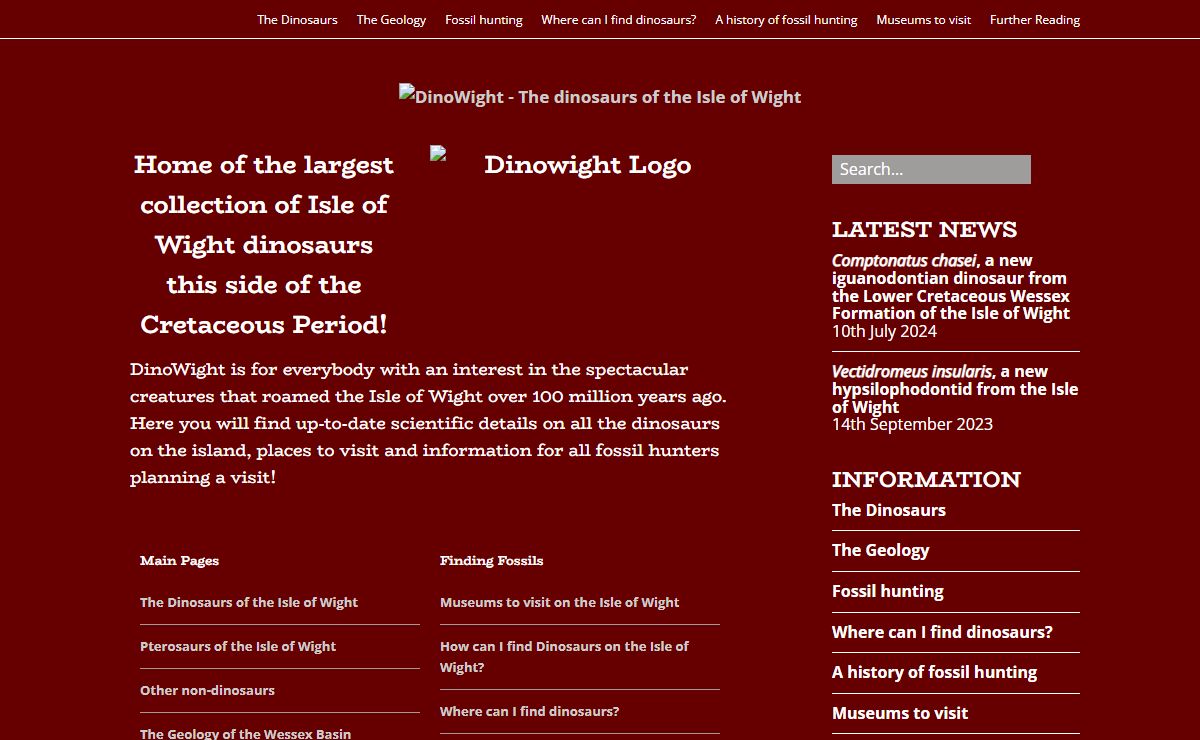 DinoWight - The Dinosaurs of the Isle of Wight