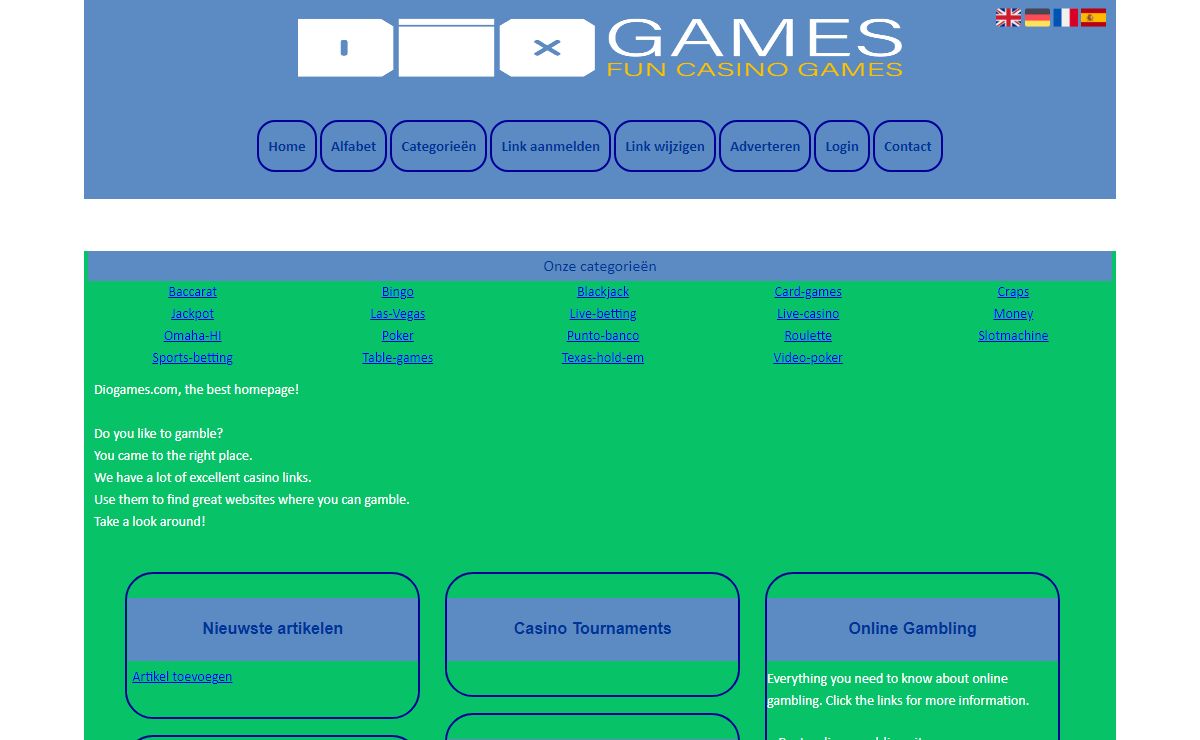 Diogames.com | Great casino links