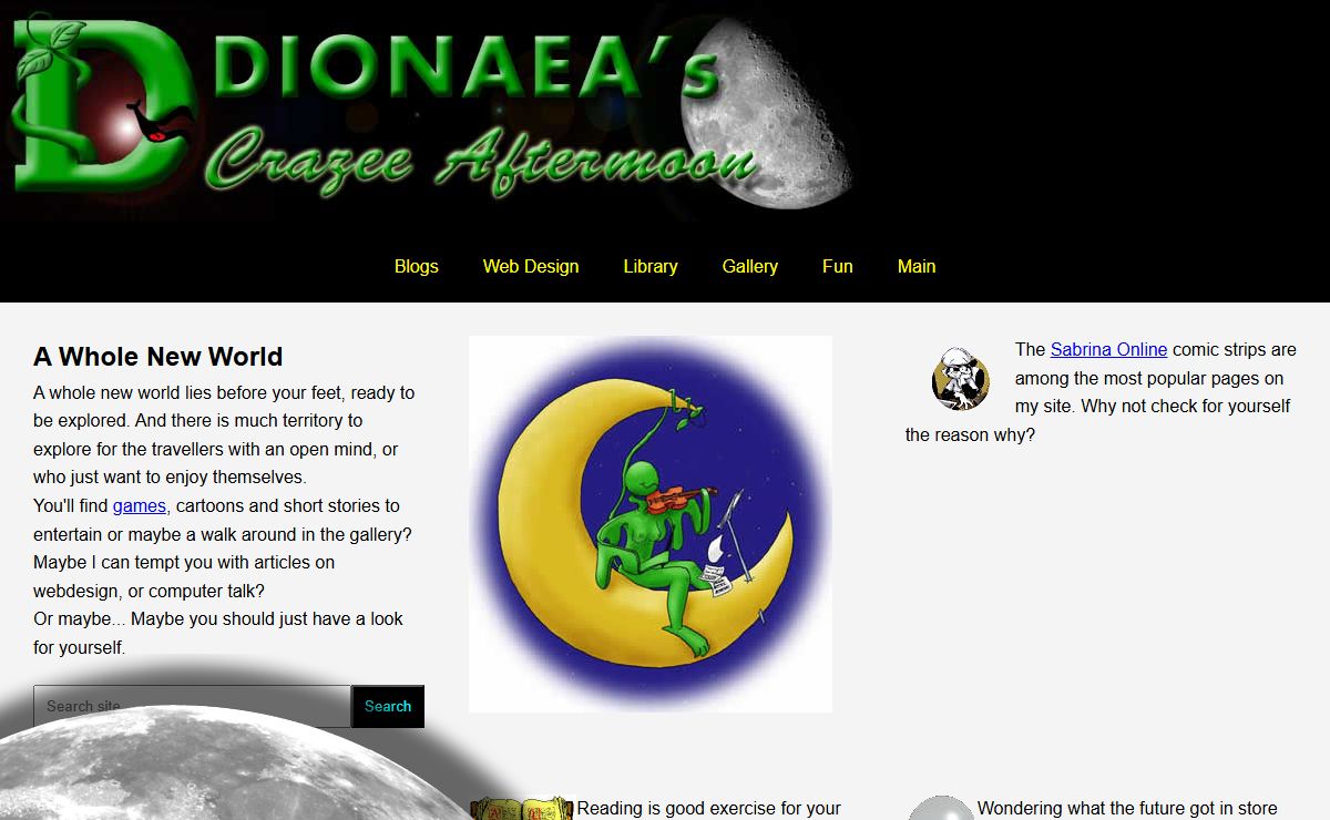 Dionaea's Crazee Aftermoon