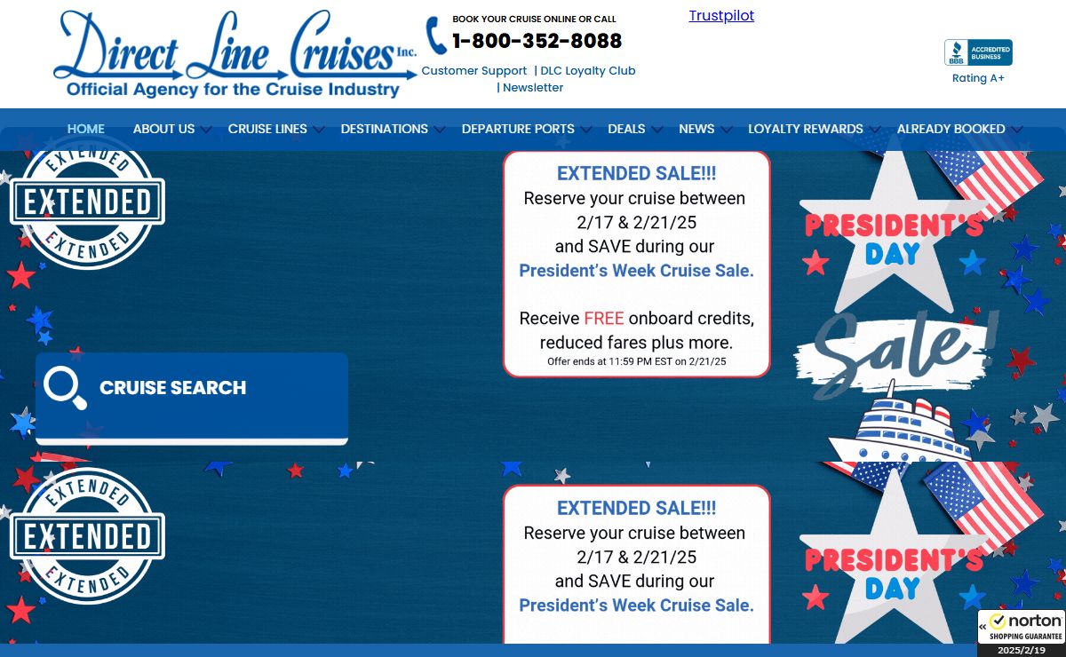 Direct Line Cruises - Official Agency for the Cruise Industry