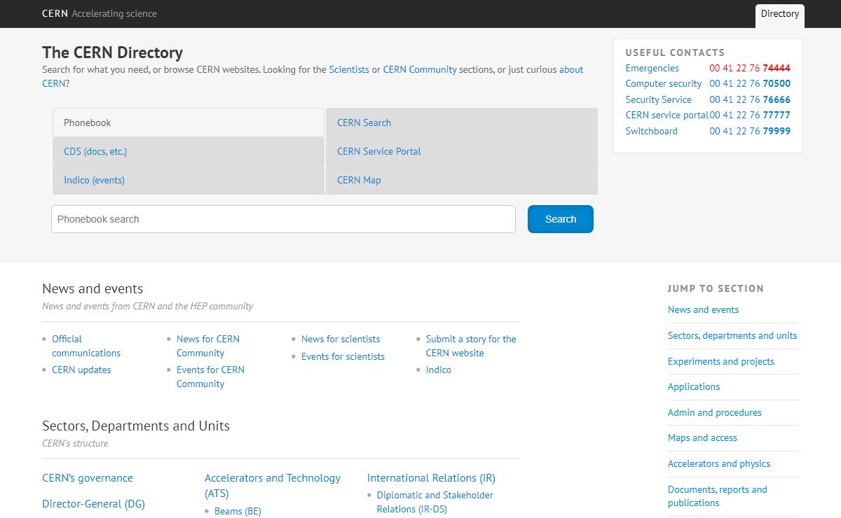 Directory | CERN