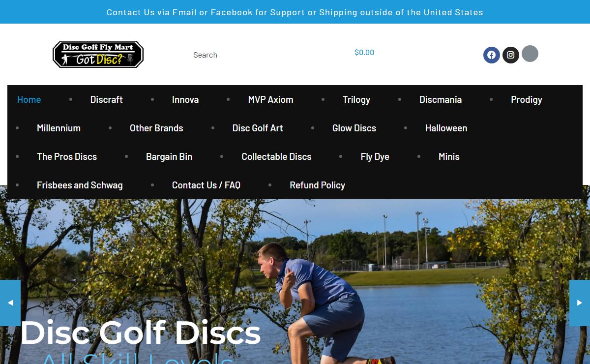 Disc Golf Online Store | Retailer - Disc Golf Fly Mart