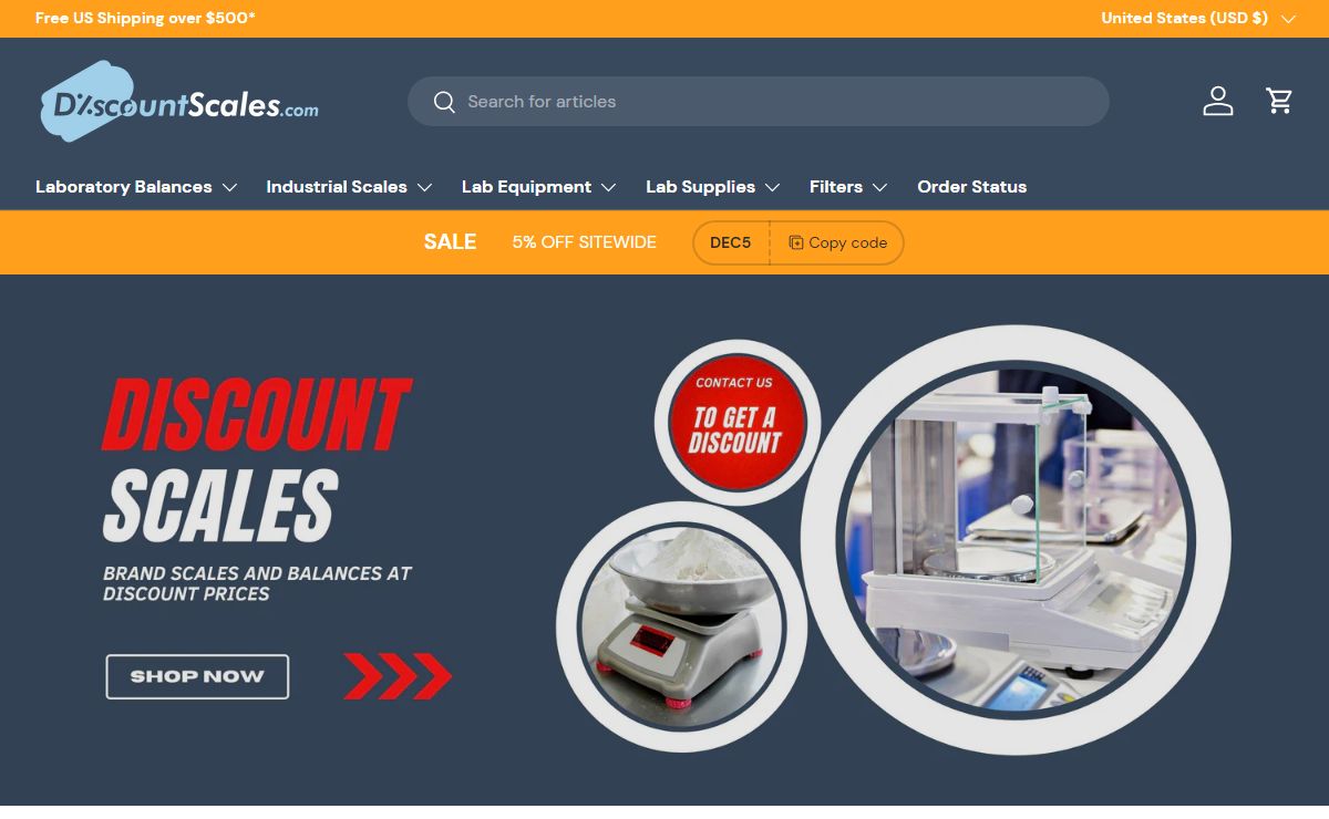 DISCOUNTscales.COM - Brand Scales and Balances at Discount Prices