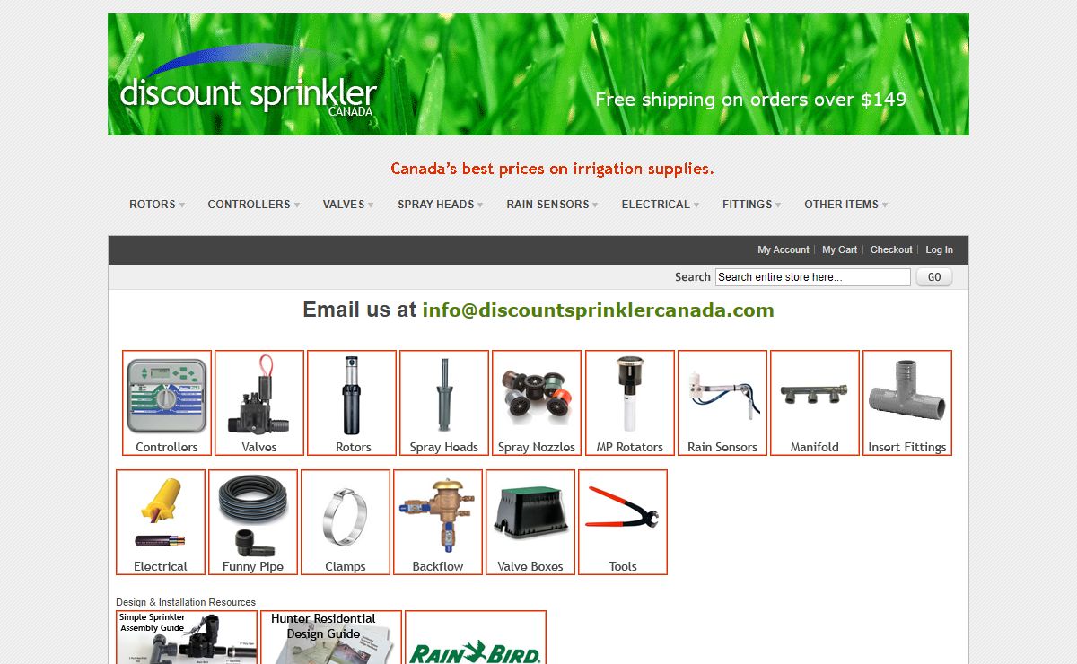 Discount Sprinkler Canada