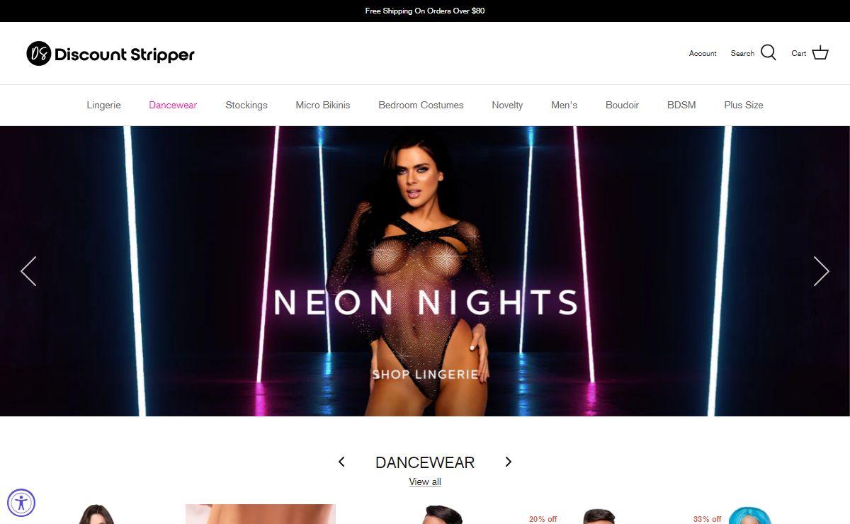 Stripper Store | Sexy Outfits & Stripper Clothes | Discount Stripper
