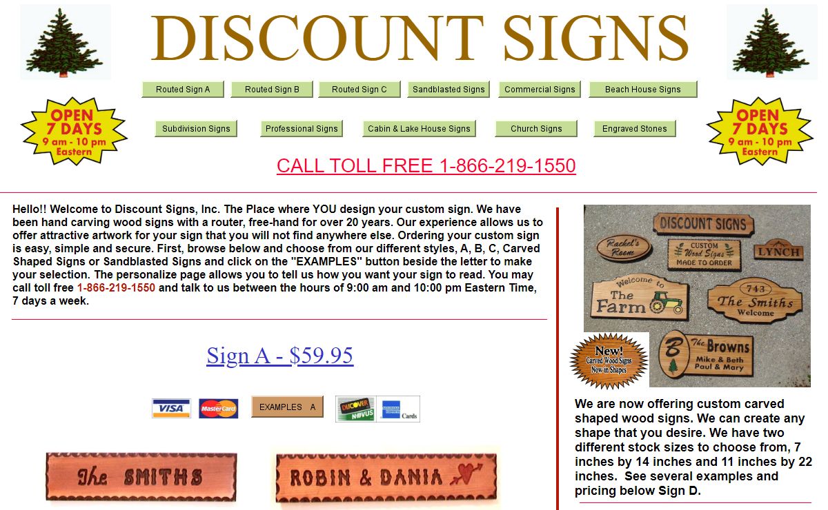 Discount Signs